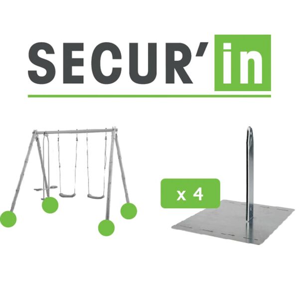 TRIGANO Kotevná sada pre hojdacu sadu Secur'in J -900590