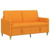 vidaXL Sofa s &uacute;ložn&yacute;m priestorom Tmav&aacute; žlt&aacute; 152 x 78 x 87 cm Polyester