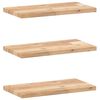 vidaXL Pl&aacute;vaj&uacute;ce police 3 ks 60x20x2 cm neo&scaron;etren&eacute; mas&iacute;vne drevo ak&aacute;cia