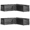 vidaXL Kryty na z&aacute;hradn&yacute; n&aacute;bytok v tvare L 2ks 16 očiek 250x250x70 cm