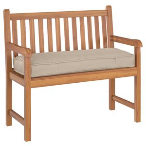 vidaXL Podložka Sivohned&aacute; 110 x 40 x 8 cm Oxfordsk&aacute; l&aacute;tka