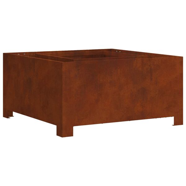 vidaXL Ohnisko Hned&aacute; 80 x 80 x 40 cm