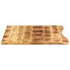 vidaXL Stolová doska so zakrivením 110x80x2,5 cm surový mangový masív