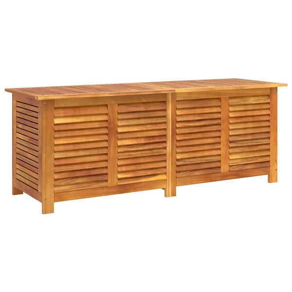 vidaXL Z&aacute;hradn&yacute; &uacute;ložn&yacute; box s mriežkami 150x50x56 cm mas&iacute;vna ak&aacute;cia