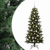 vidaXL Umel&yacute; vianočn&yacute; stromček s vianočn&yacute;mi guľami 180 cm 300 LED