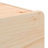 vidaXL Nočn&yacute; stol&iacute;k 2 pcs Pr&iacute;rodn&aacute; 39 x 34 x 33 cm Borovicov&yacute; mas&iacute;v