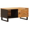vidaXL Konferenčn&yacute; stol&iacute;k Hned&aacute; 80 x 50 x 40 cm Mas&iacute;vne mango drevo