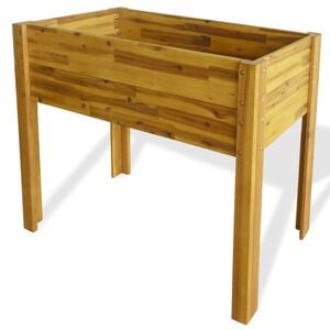 vidaXL Vyv&yacute;&scaron;en&yacute; z&aacute;hradn&yacute; z&aacute;hon, ak&aacute;ciov&yacute; mas&iacute;v