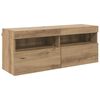 vidaXL TV n&aacute;stenn&aacute; skriňa 100 x 30 x 40 cm Remeseln&yacute; dub