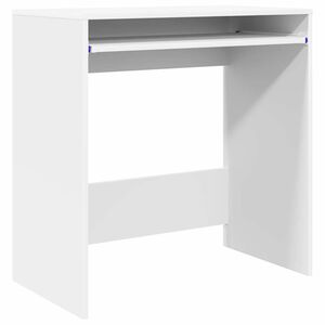 vidaXL St&ocirc;l Biela Kompozitn&eacute; drevo 77,5 x 43 x 79 cm