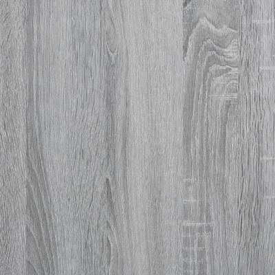 vidaXL Posteľný rám sivý dub sonoma 120x190 cm borovicový masív