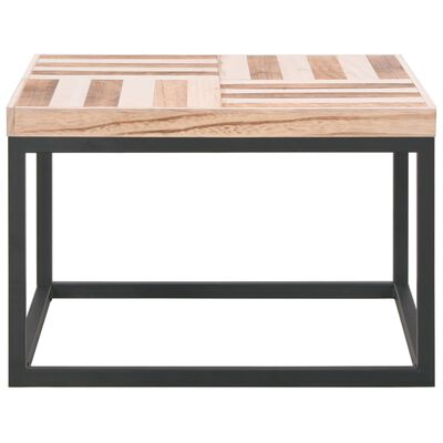 vidaXL Konferenčný stolík 50x50x33,5 cm masívne drevo
