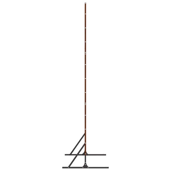 vidaXL Z&aacute;ves na zabezpečenie s&uacute;kromia Siv&aacute; 100 x 50 x 180 cm