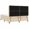 vidaXL Posteľ s pružinov&yacute;m r&aacute;mom s matracmi Kr&eacute;mov&aacute; 180 x 200 cm l&aacute;tka
