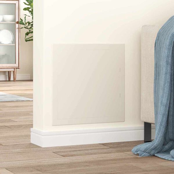 vidaXL Pr&iacute;stupov&eacute; dosky Biela 35 x 35 cm ABS plast