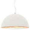 vidaXL Závesná lampa biela a strieborná Ø50 cm E27