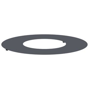 vidaXL vhodn&yacute; pre ploch&yacute; stromov&yacute; kr&uacute;žok Antracit &Oslash;30 / 60 cm Oceľ