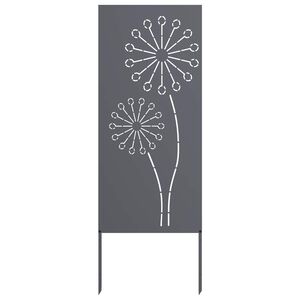 vidaXL Z&aacute;hradn&aacute; clona na s&uacute;kromie Rezac&iacute; Antracit 50 x 140 cm