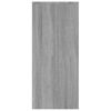 vidaXL Komoda sivý dub sonoma 102x33x75 cm drevotrieska