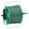 vidaXL Voľne stojaci zelen&yacute; hadicov&yacute; bubon sada koncoviek 0,5" 50m PVC