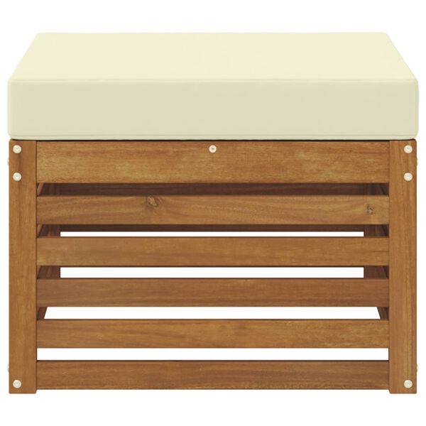 vidaXL Vonkaj&scaron;&iacute; taburet Pevn&eacute; ak&aacute;ciov&eacute; drevo Pr&iacute;rodn&aacute;