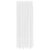 vidaXL Čipkov&aacute; z&aacute;clona so z&aacute;clonami Biela 300 x 150 cm Polyester