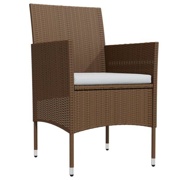 vidaXL 7-dielna z&aacute;hradn&aacute; jed&aacute;lensk&aacute; s&uacute;prava s vank&uacute;&scaron;mi hned&aacute; a čierna