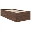 vidaXL R&aacute;m postele Hned&yacute; dub 75 x 190 cm Kompozitn&eacute; drevo