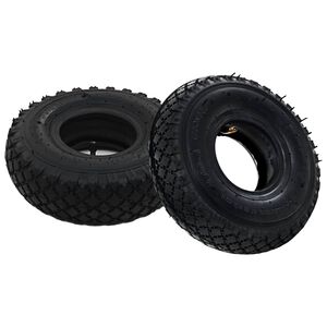 vidaXL 2 pneumatiky pre nakladac&iacute; voz&iacute;k a 2 du&scaron;e 3.00-4 260x85