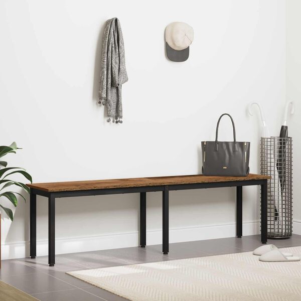 vidaXL lavička Star&eacute; drevo 160 x 35 x 45 cm Kompozitn&eacute; drevo