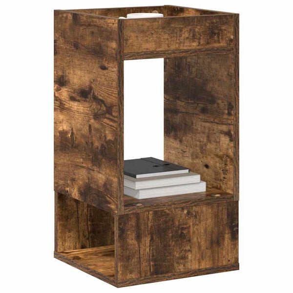 vidaXL Koncov&yacute; st&ocirc;l Dymov&aacute; dub 30 x 30 x 56 cm Kompozitn&eacute; drevo