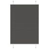 vidaXL plisovan&aacute; roleta čierna 95x100 cm &Scaron;&iacute;rka l&aacute;tky 94,4 cm