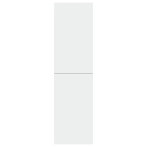 vidaXL TV skrinky 2 ks, biele 30,5x30x110 cm, kompozitn&eacute; drevo