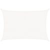 vidaXL Tieniaca plachta 160 g/m&sup2; biela 3,5x4,5 m HDPE