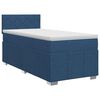 vidaXL Posteľ boxspring s matracom Modr&aacute; 80 x 200 cm L&aacute;tka