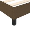 vidaXL Boxspring posteľ s matracom tmavohned&aacute; 180x200 cm l&aacute;tka