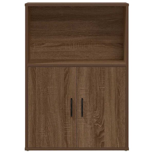 vidaXL Knižnica hned&yacute; dub 60x24x85 cm kompozitn&eacute; drevo