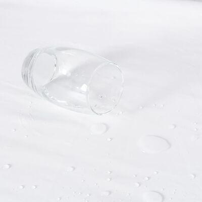 vidaXL Napínacie vodeodolné prestieradlá 2 ks bavlna 140x200 cm biele