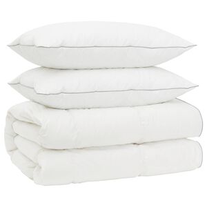 vidaXL S&uacute;prava papl&oacute;nu z 90% husacieho peria FULDA 3 ks 200 x 200 cm