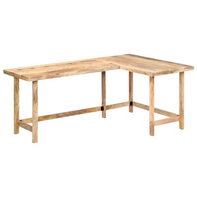 vidaXL Písací stôl 180x120x76 cm, mangový masív