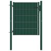 vidaXL Plotov&aacute; br&aacute;na PVC a oceľ 100x100 cm zelen&aacute;
