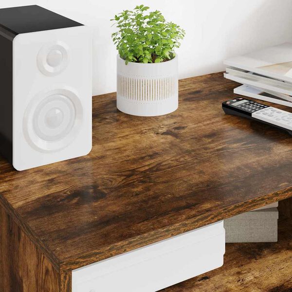 vidaXL TV skrinka Dymov&aacute; dub 100 x 48 x 43 cm Kompozitn&eacute; drevo