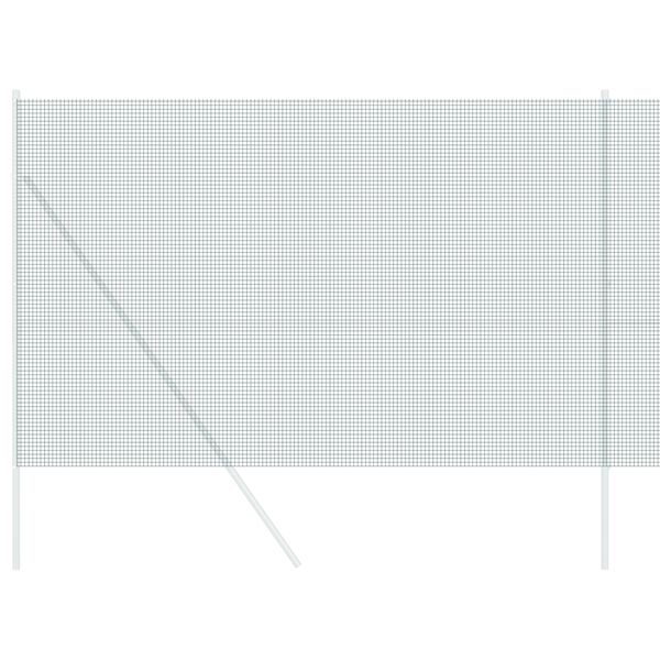 vidaXL Zvarený drôtený plot Zelená 1.6 x 25 m Oceľ