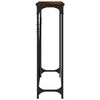 vidaXL Konzolový stolík dymový dub 102x22,5x75 cm kompozitné drevo