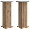 vidaXL Stojan na rastliny 2 ks Dub artisan 30,5 x 30 x 80,5 cm