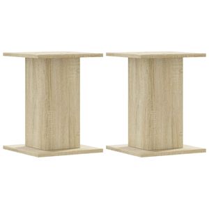 vidaXL Stojany na reproduktor 2ks dub sonoma 30x30x40 cm kompoz. drevo