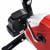 vidaXL Rotopéd s remeňovým odporom, červený
