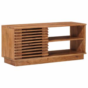 vidaXL TV skrinka s &uacute;ložiskom s dverami Pr&iacute;rodn&aacute; 90 x 30 x 40 cm