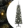 vidaXL Umel&yacute; vianočn&yacute; stromček Zelen&aacute; 150 cm PVC, plast a oceľ
