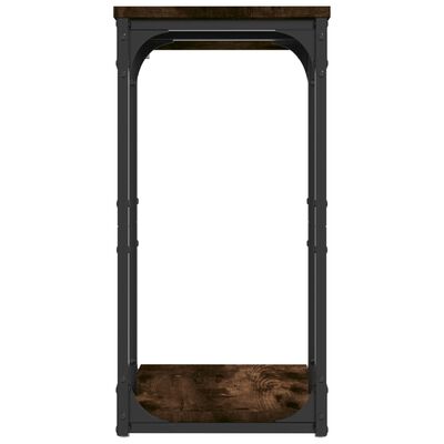 vidaXL Bočný stolík dymový dub 40x30x60 cm spracované drevo
